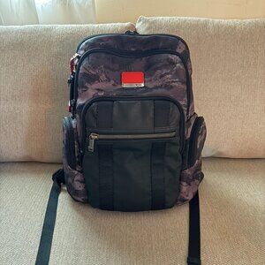 TUMI Alpha Bravo Parrish Backpack Charcoal Camo Great Condition